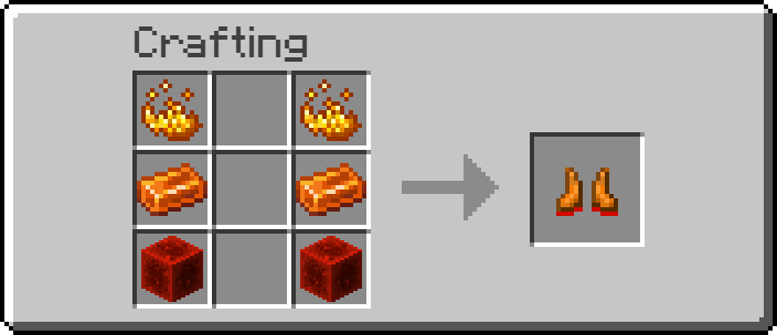 Fire Boots Recipe