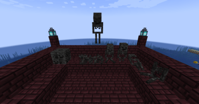 Burnt skeleton