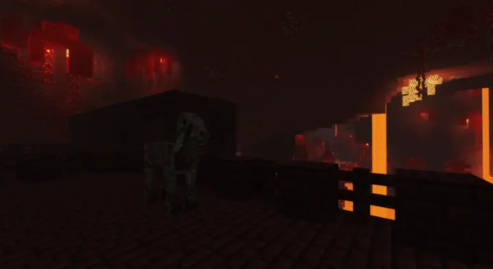 wither skeleton horse
