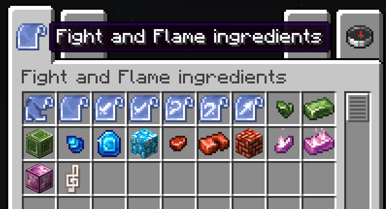 Fight and Flame Ingredients