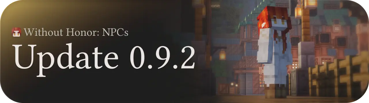Without Honor Update 0.9.2