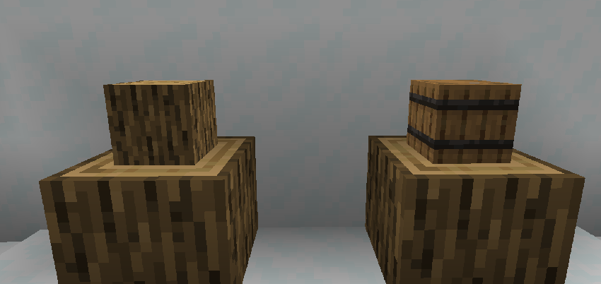 Block Items shown