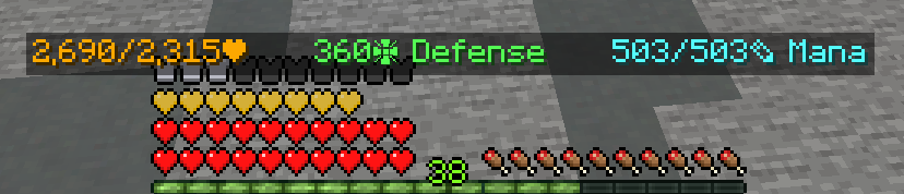 Action bar with background