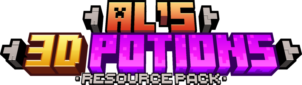 AL's 3D Potions logo