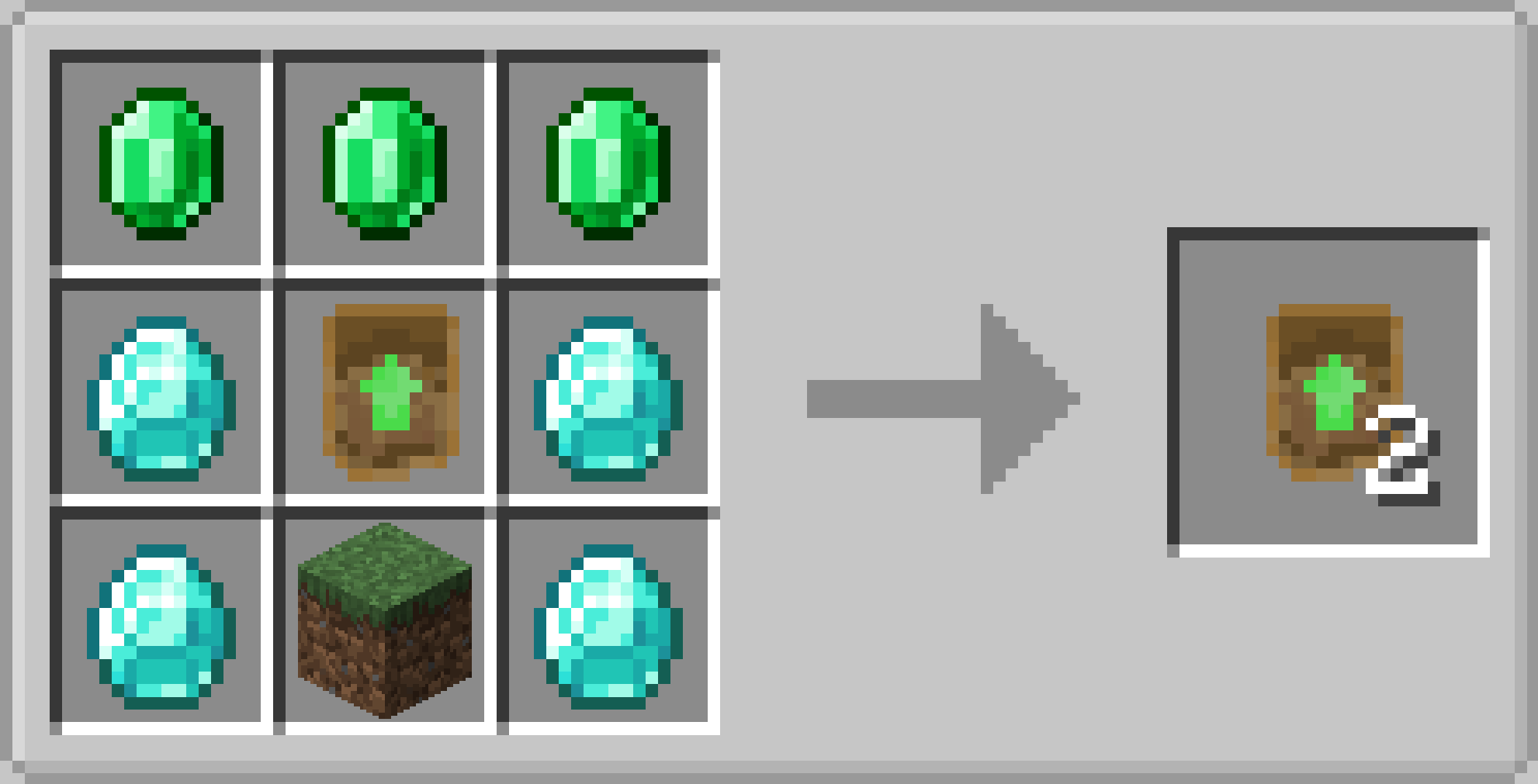 Emerald Upgrade Crafting