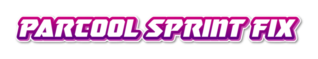parcool sprint fix