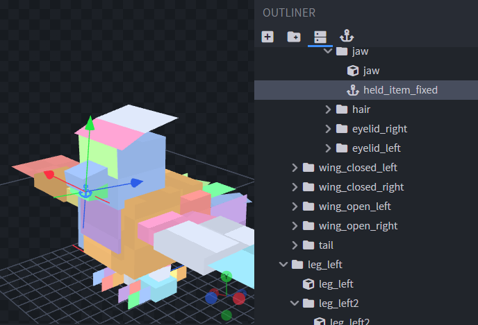 Customizing how held items are rendered.