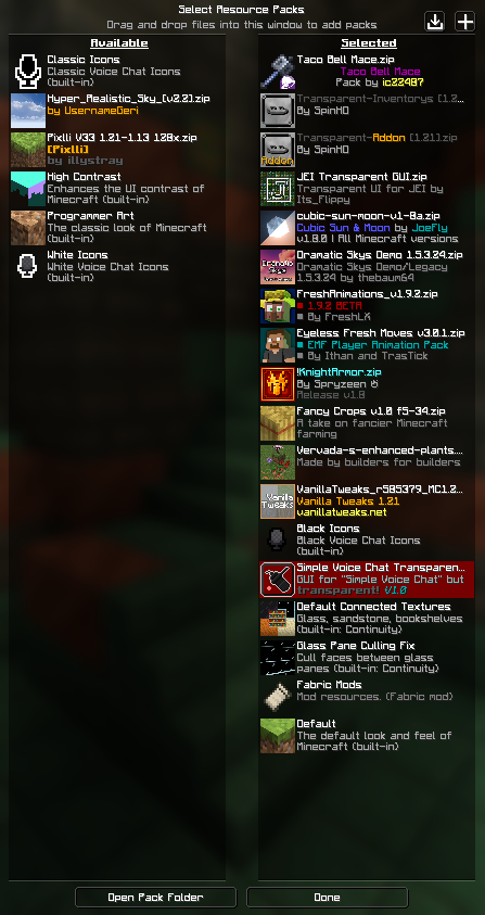 Resource Packs