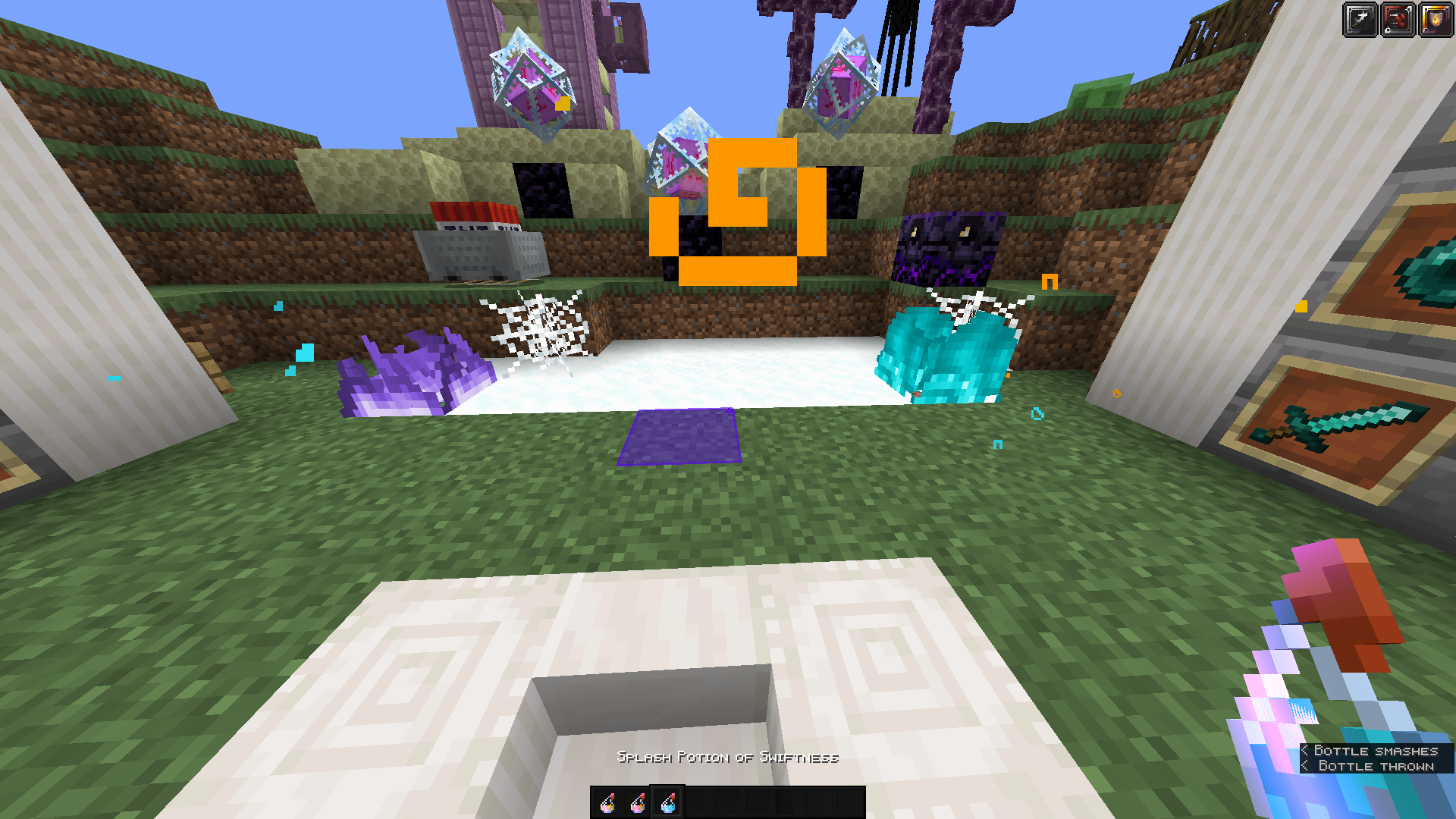 Lowfire, Smaller potion effects
