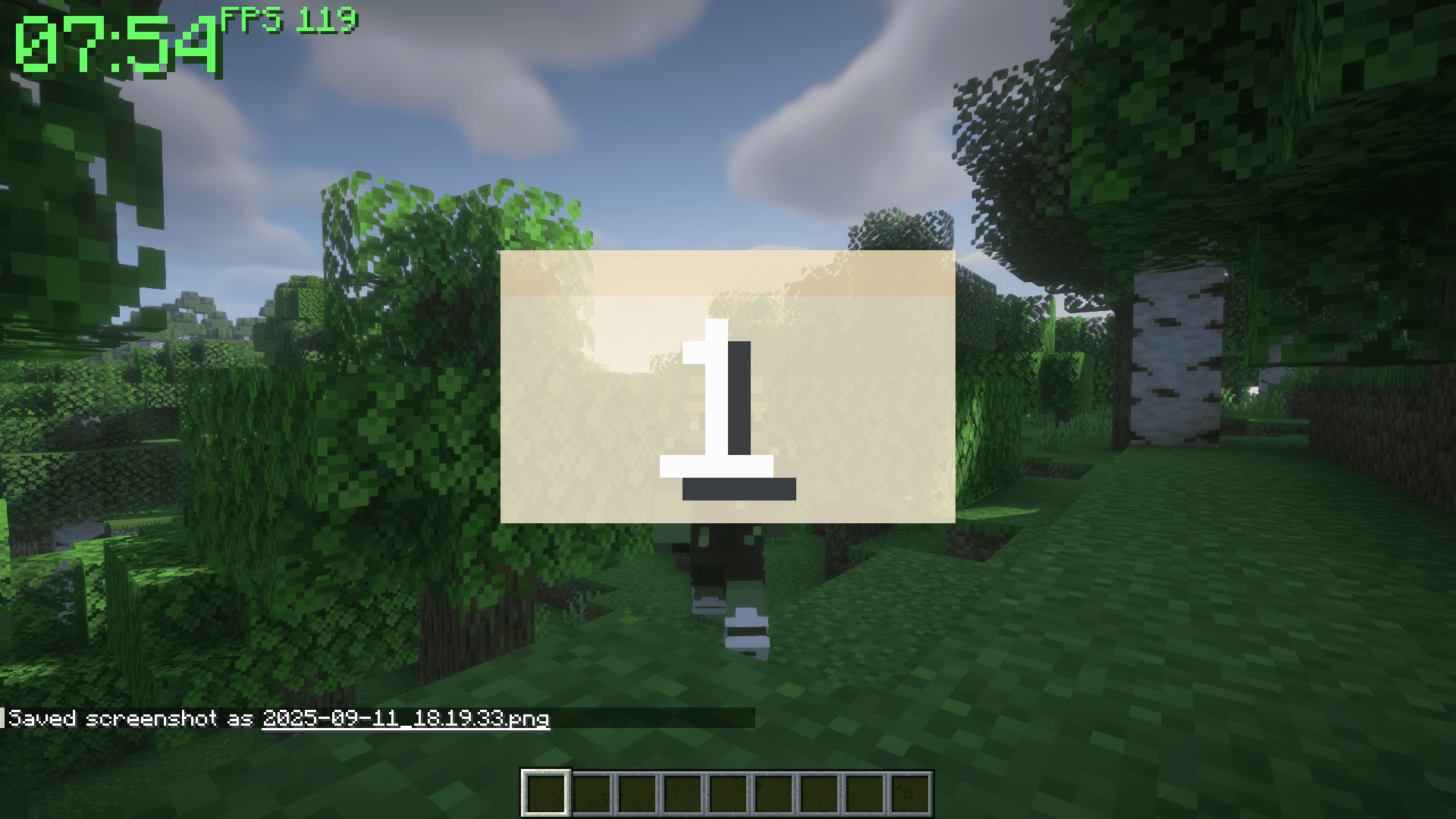 Calendar screenshot