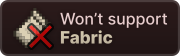 wont support fabric