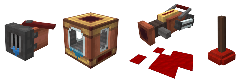 Paint blocks & Hosegun