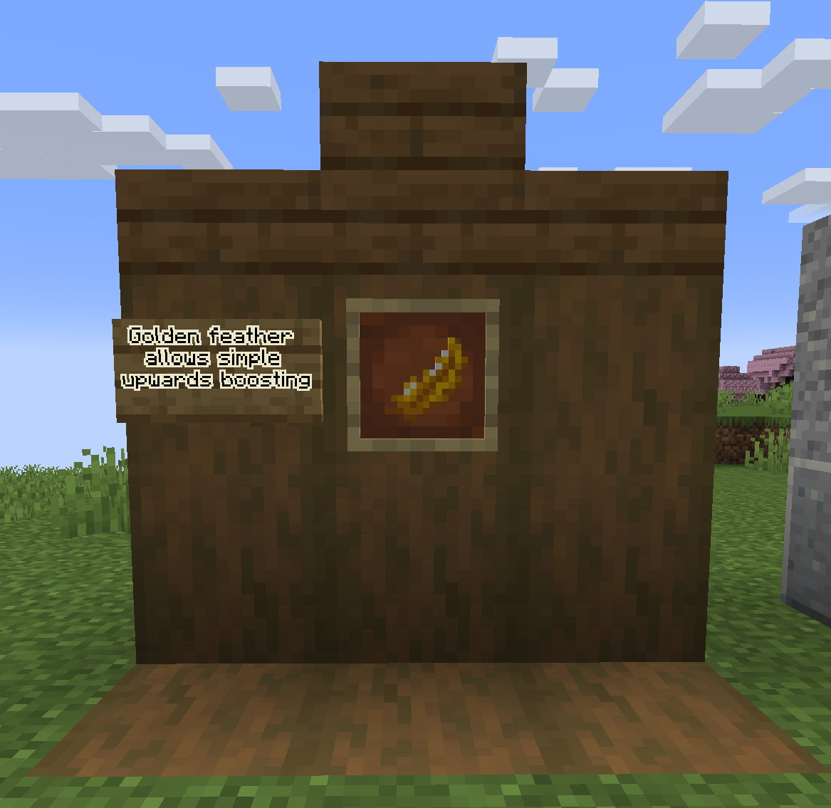 Golden Feather In Game