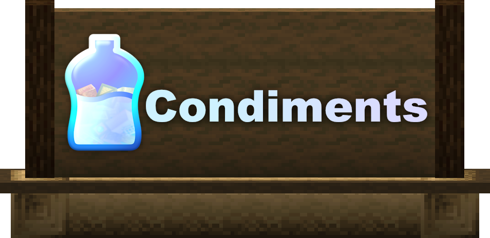 Condiments Banner