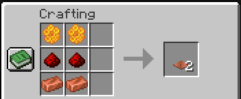 Crafting recipe