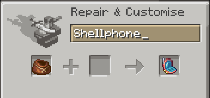 Renaming a Bundle to "Shellphone" changes it's texture!