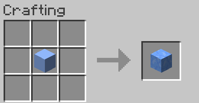 Blue Ice crafting recipe