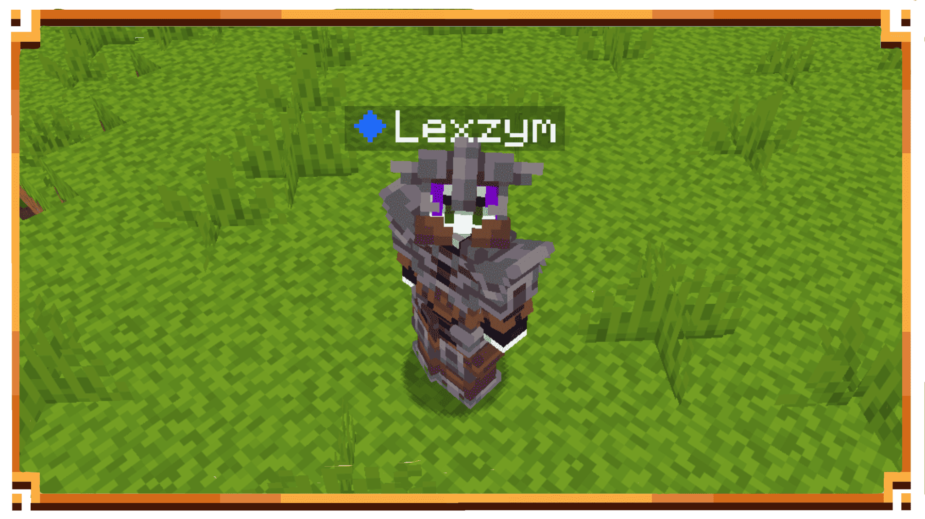 Netherite Armor on 3 person
