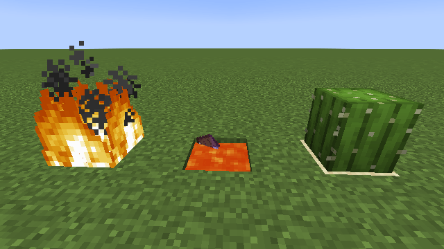 Your items will not disappear even if you enter fire or lava
