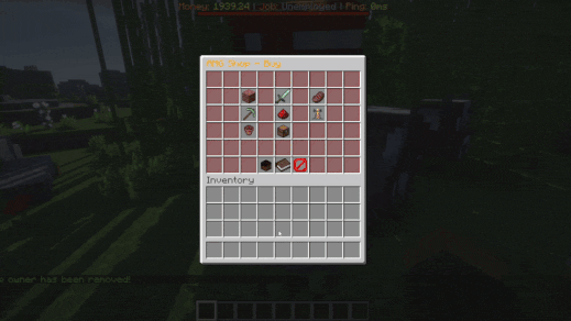 Buying Menu