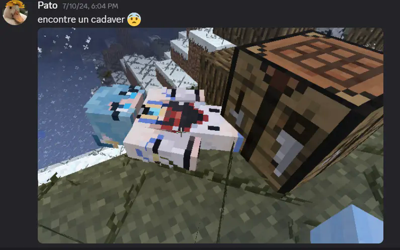 I found a body D: