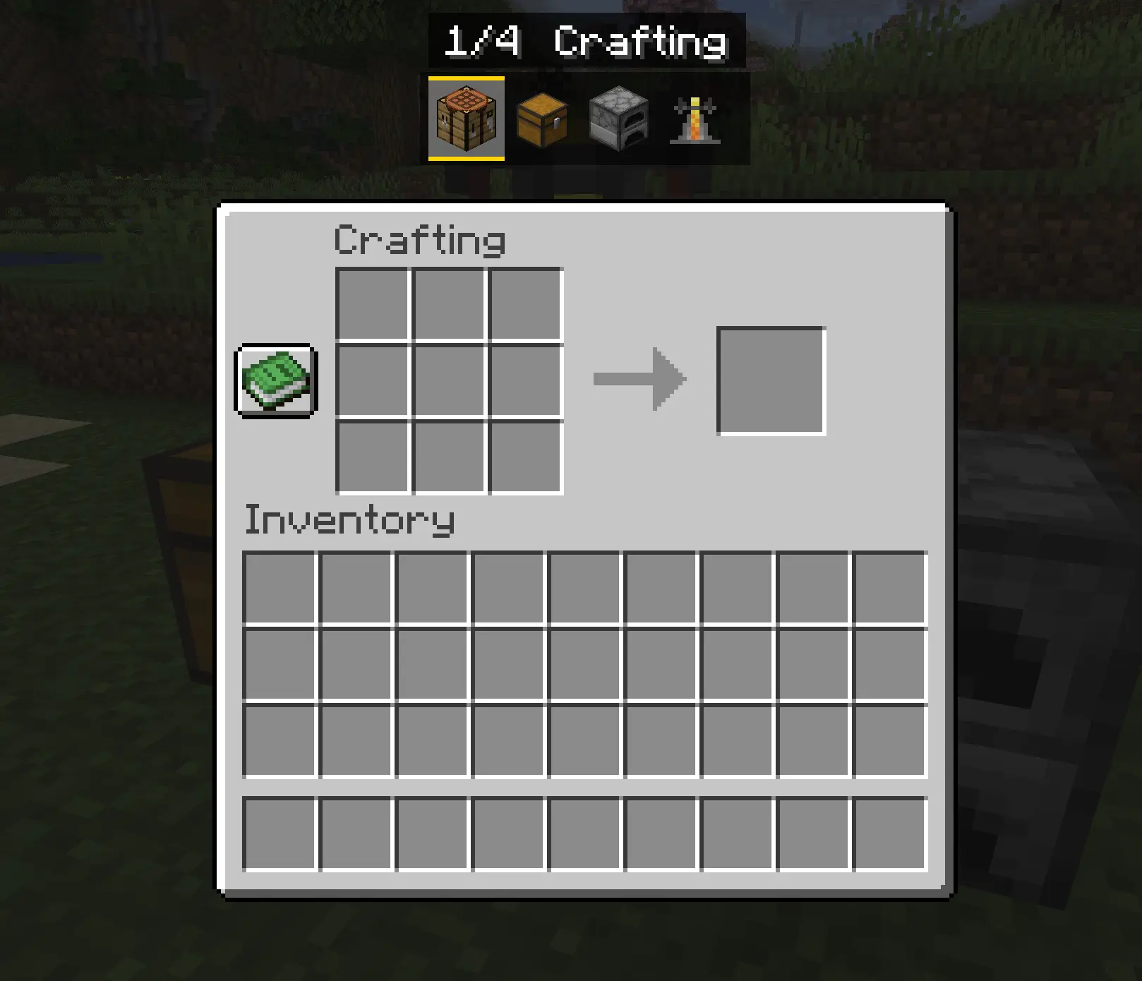 the ui of the block hub