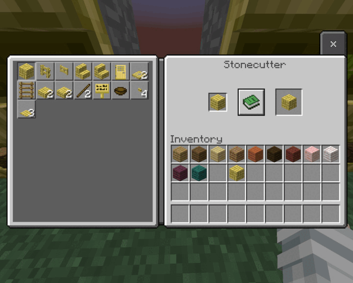 All bamboo planks variant