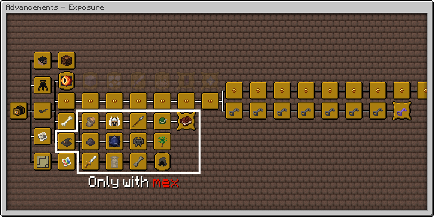 Updated advancements