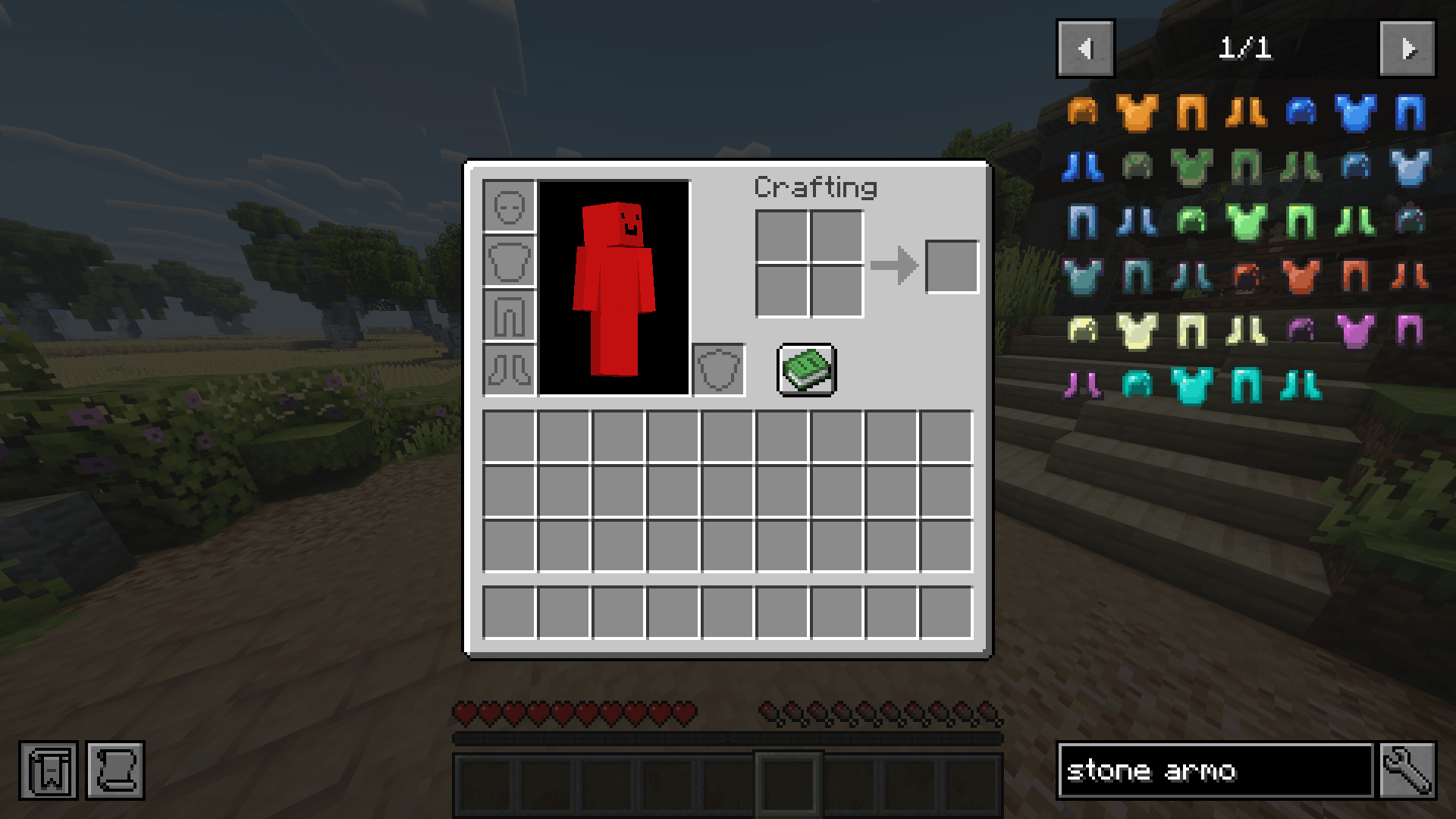 JEI Armour display