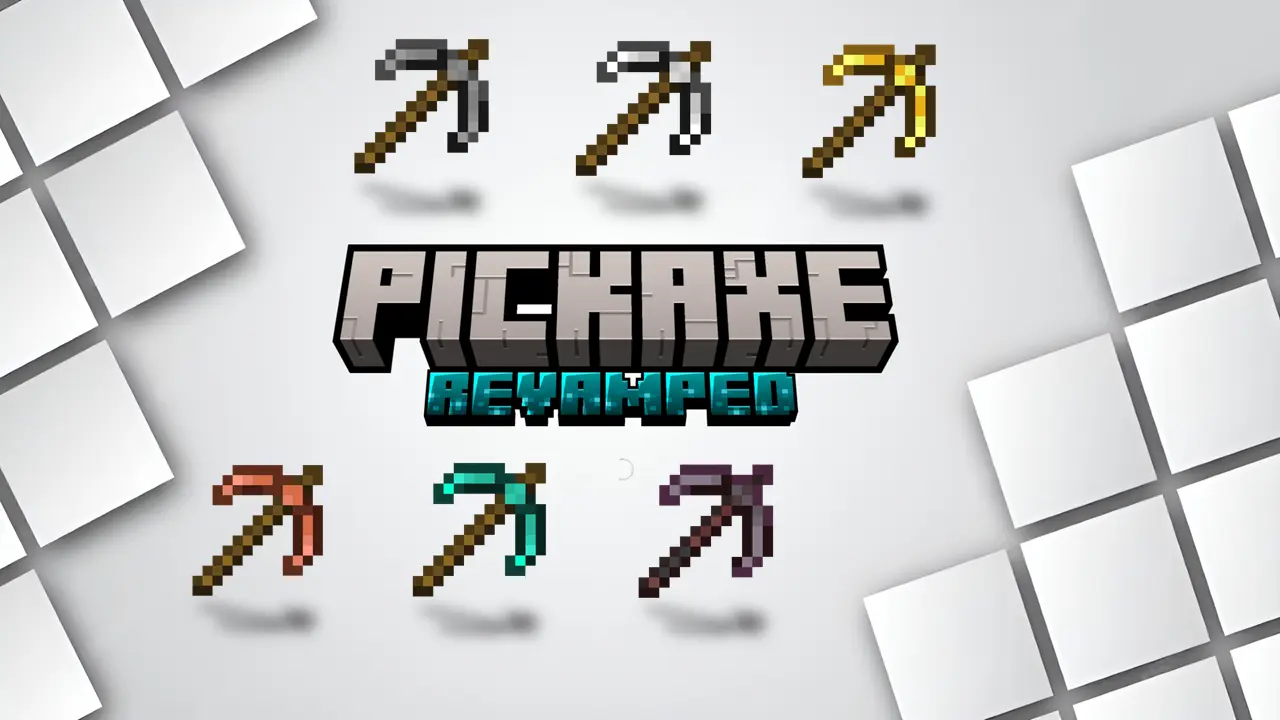 Redesigned Pickaxes