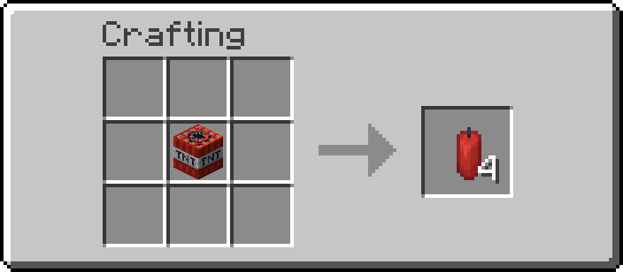 TNT to Dynamite Recipe