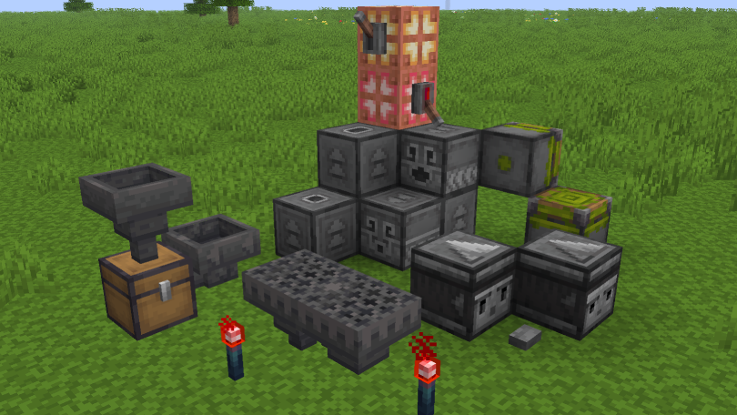 Redstone blocks
