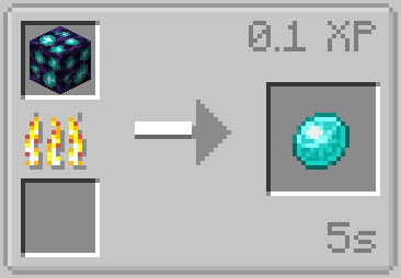 Example for smelting/blasting Meteorite Evo Ores