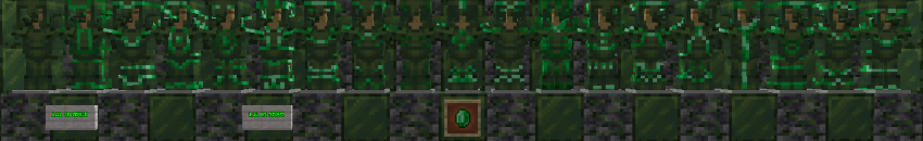 Malachite Armor Emerald Trims