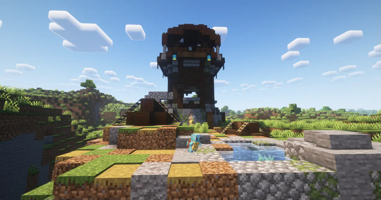Squirtle Squad takes over Pillager Outpost