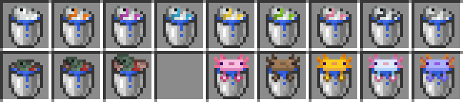 Fish Bucket Texture Variants