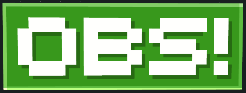 um grande nome escrito OBS!