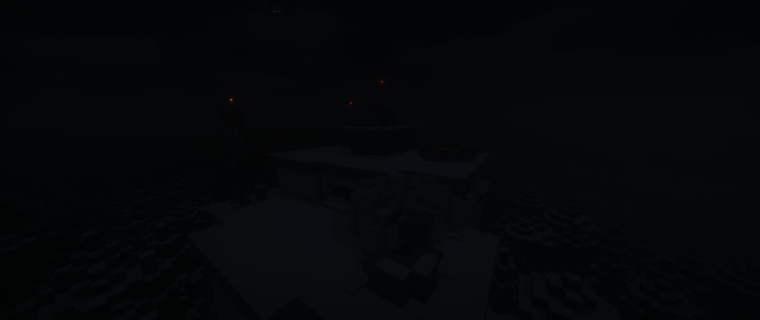 New Custom structure at night