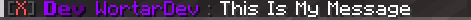 Chat Formats
