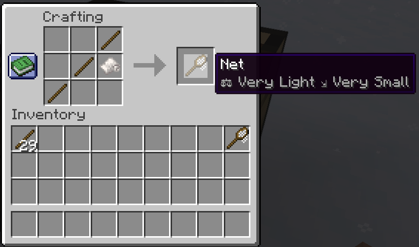 Net crafting recipe