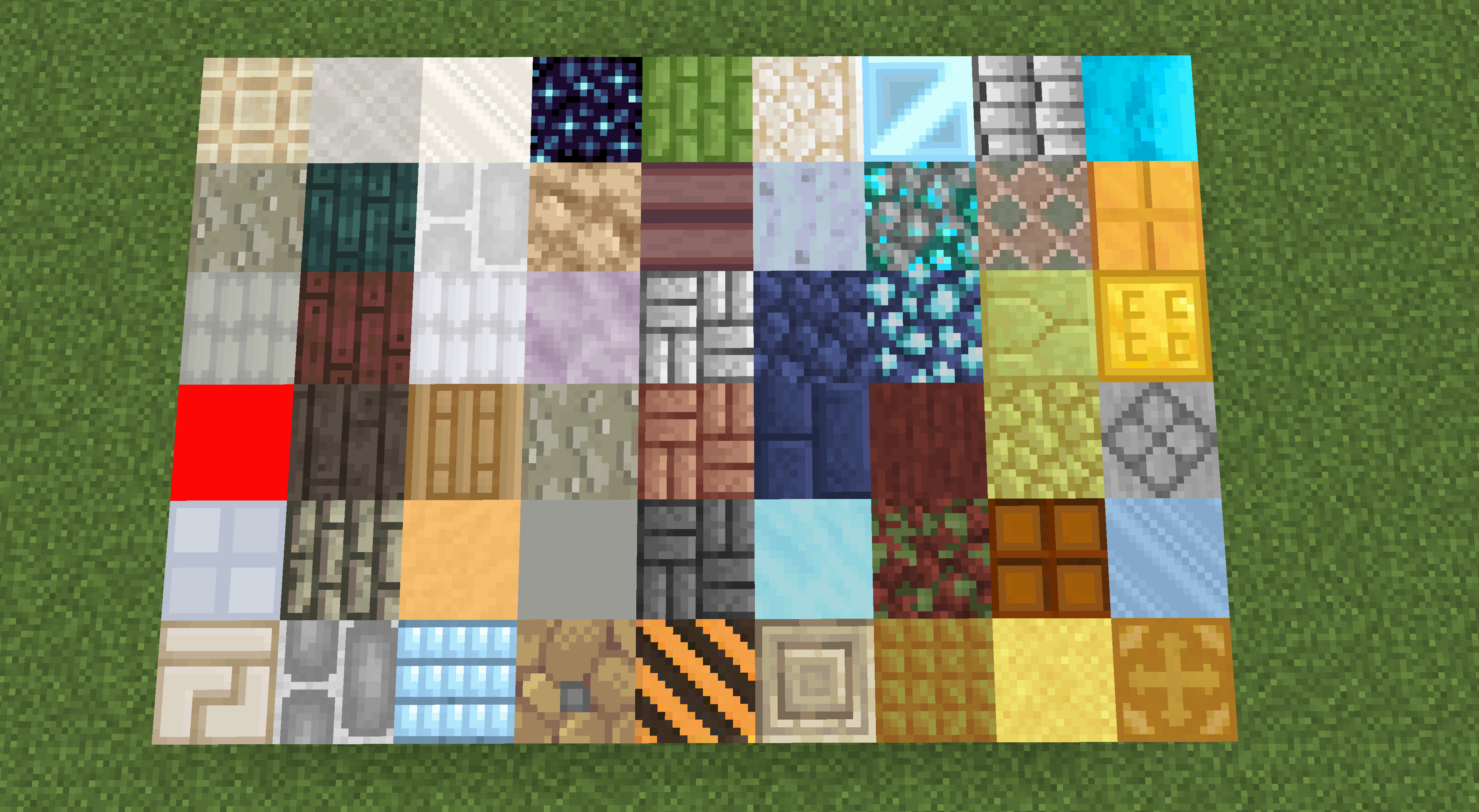 A small sample of some of our block types
