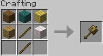 Wooden Hammer Crafting