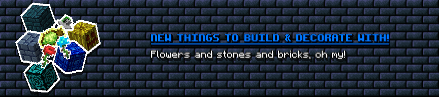 New things to build & decorate with!