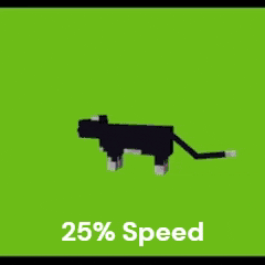 25% Cat Rotation Speed