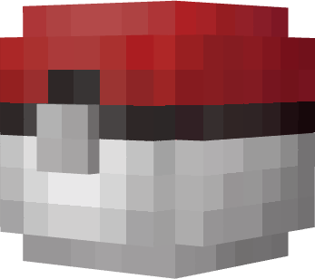 Red and white themed 3d cube ball