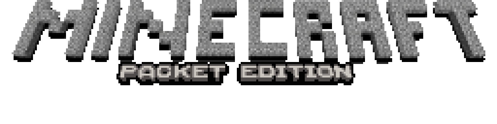 "Minecraft : Packet Edition" title screen