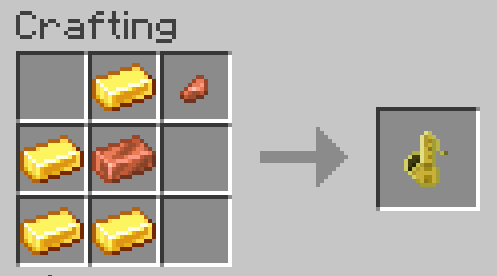 Saxaphone Crafting Recipe