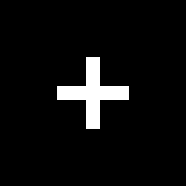 Crosshair black background