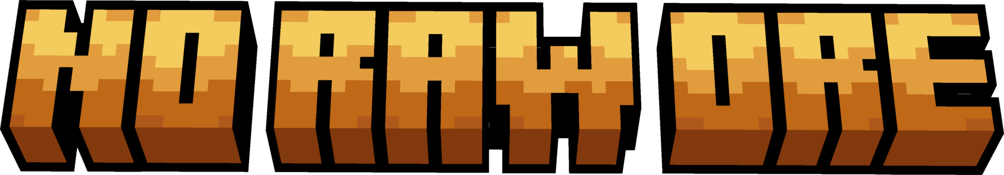 Image Displaying Logo of No Raw Ore Datapack