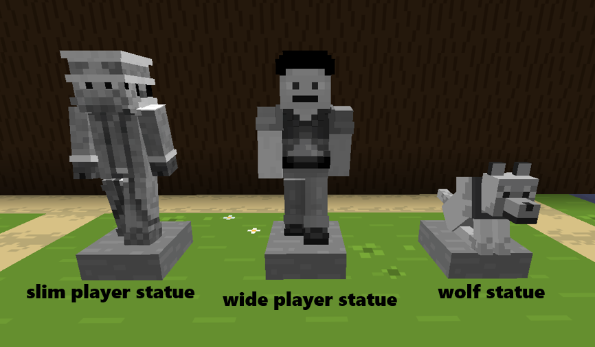 statues